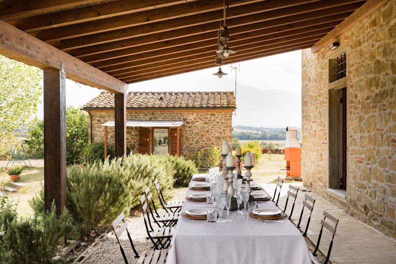 Villa Eleonora Lucignano Exterior foto